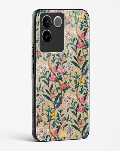 Vintage Garden Glass Case Phone Cover (Vivo)