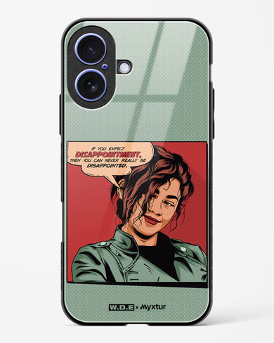 Zendaya Quote [WDE] Glass Case Phone Cover (Apple)