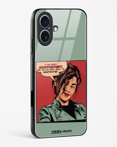 Zendaya Quote [WDE] Glass Case Phone Cover (Apple)