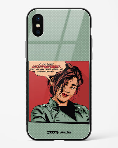 Zendaya Quote [WDE] Glass Case Phone Cover (Apple)