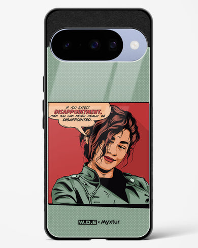 Zendaya Quote [WDE] Glass Case Phone Cover (Google)
