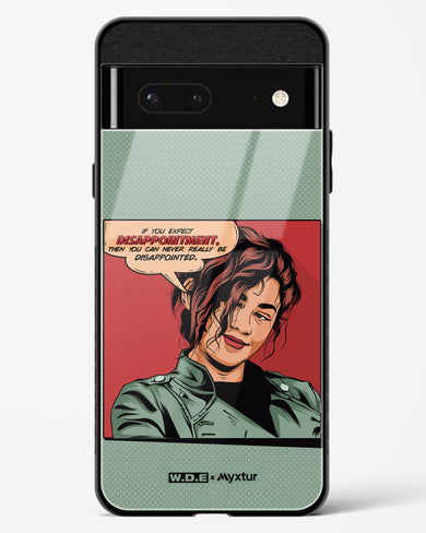 Zendaya Quote [WDE] Glass Case Phone Cover (Google)