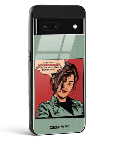 Zendaya Quote [WDE] Glass Case Phone Cover (Google)