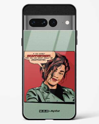 Zendaya Quote [WDE] Glass Case Phone Cover (Google)