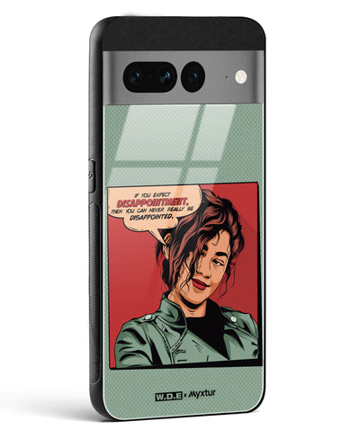 Zendaya Quote [WDE] Glass Case Phone Cover (Google)