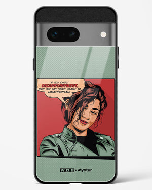 Zendaya Quote [WDE] Glass Case Phone Cover (Google)