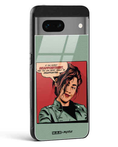 Zendaya Quote [WDE] Glass Case Phone Cover (Google)