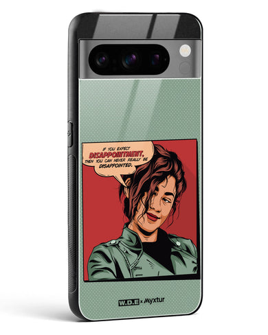 Zendaya Quote [WDE] Glass Case Phone Cover (Google)