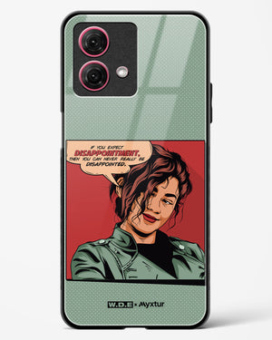 Zendaya Quote [WDE] Glass Case Phone Cover (Motorola)