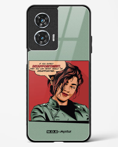 Zendaya Quote [WDE] Glass Case Phone Cover (Motorola)