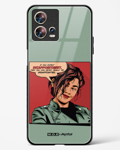 Zendaya Quote [WDE] Glass Case Phone Cover (Motorola)