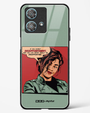 Zendaya Quote [WDE] Glass Case Phone Cover (Motorola)