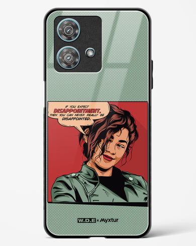 Zendaya Quote [WDE] Glass Case Phone Cover-(Motorola)
