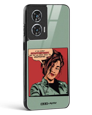Zendaya Quote [WDE] Glass Case Phone Cover (Motorola)