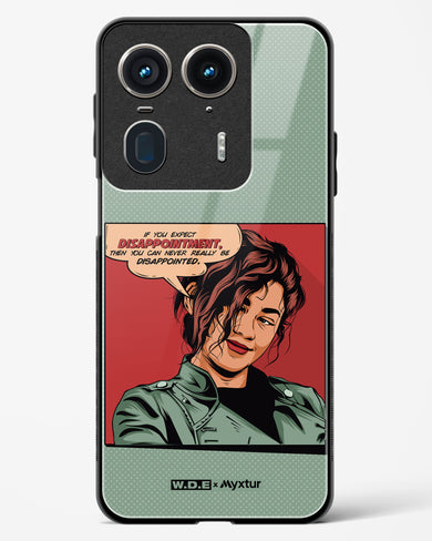 Zendaya Quote [WDE] Glass Case Phone Cover (Motorola)