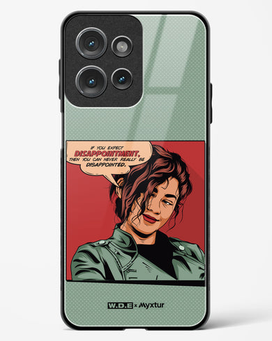 Zendaya Quote [WDE] Glass Case Phone Cover (Motorola)