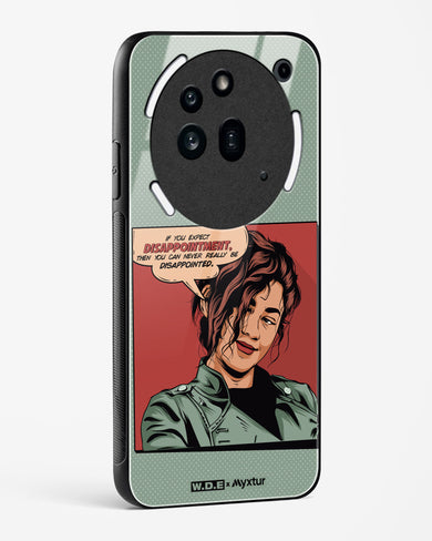 Zendaya Quote [WDE] Glass Case Phone Cover (Nothing)