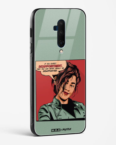 Zendaya Quote [WDE] Glass Case Phone Cover (OnePlus)