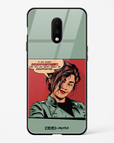 Zendaya Quote [WDE] Glass Case Phone Cover (OnePlus)