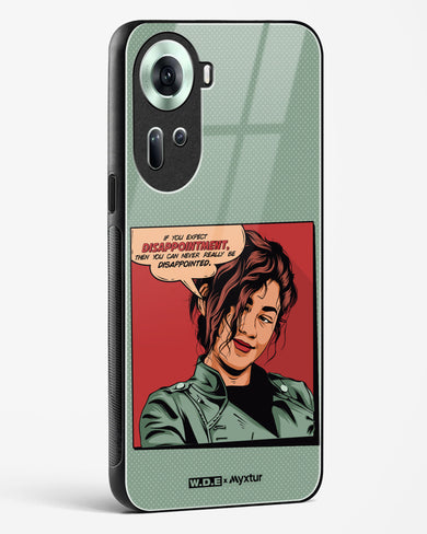 Zendaya Quote [WDE] Glass Case Phone Cover (Oppo)