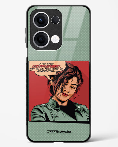 Zendaya Quote [WDE] Glass Case Phone Cover (Oppo)