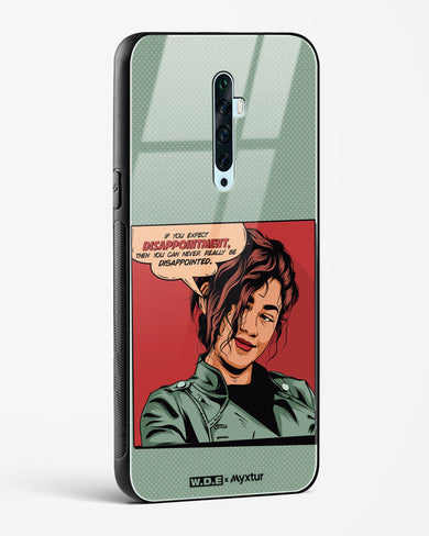 Zendaya Quote [WDE] Glass Case Phone Cover (Oppo)