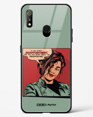 Zendaya Quote [WDE] Glass Case Phone Cover (Realme)
