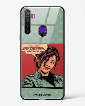 Zendaya Quote [WDE] Glass Case Phone Cover (Realme)