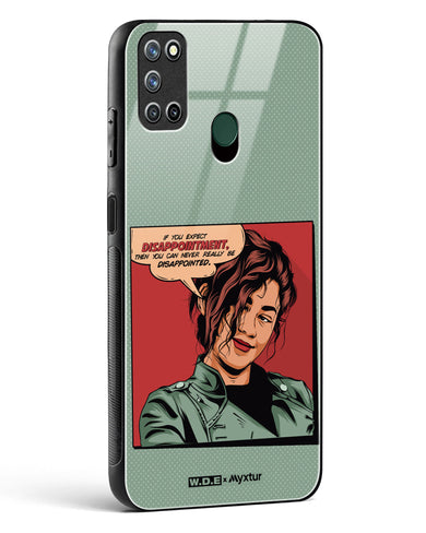 Zendaya Quote [WDE] Glass Case Phone Cover (Realme)