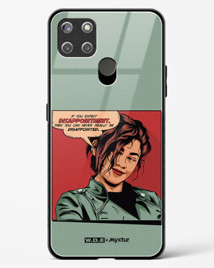 Zendaya Quote [WDE] Glass Case Phone Cover (Realme)