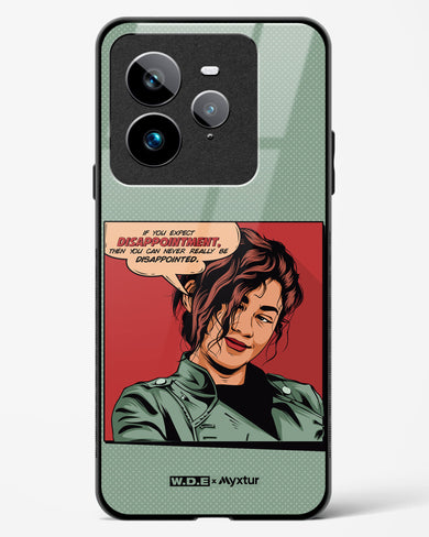 Zendaya Quote [WDE] Glass Case Phone Cover (Realme)