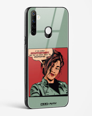 Zendaya Quote [WDE] Glass Case Phone Cover (Realme)