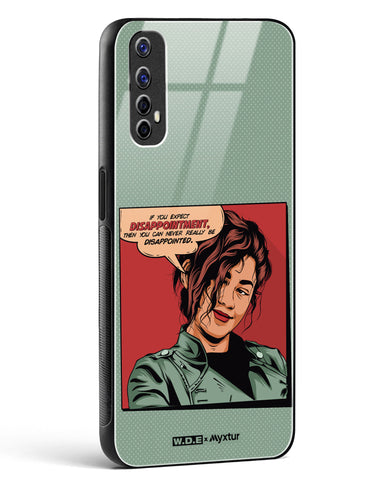 Zendaya Quote [WDE] Glass Case Phone Cover (Realme)