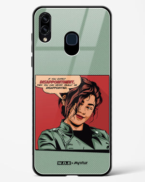 Zendaya Quote [WDE] Glass Case Phone Cover-(Samsung)