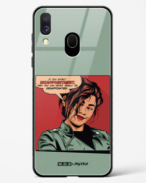 Zendaya Quote [WDE] Glass Case Phone Cover (Samsung)