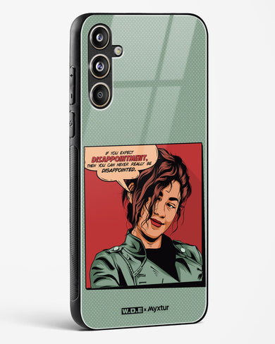 Zendaya Quote [WDE] Glass Case Phone Cover (Samsung)