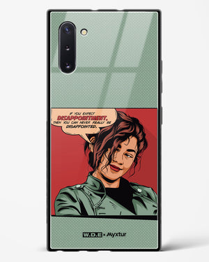 Zendaya Quote [WDE] Glass Case Phone Cover (Samsung)