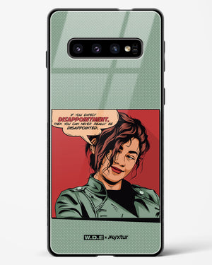 Zendaya Quote [WDE] Glass Case Phone Cover (Samsung)