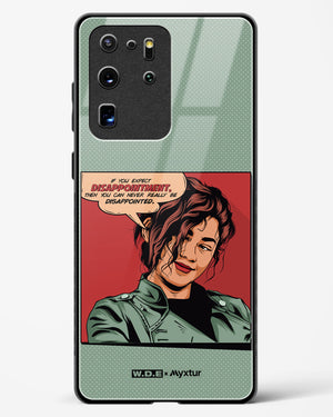 Zendaya Quote [WDE] Glass Case Phone Cover (Samsung)