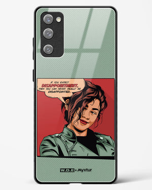 Zendaya Quote [WDE] Glass Case Phone Cover (Samsung)