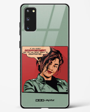 Zendaya Quote [WDE] Glass Case Phone Cover (Samsung)