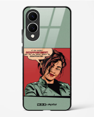Zendaya Quote [WDE] Glass Case Phone Cover (Samsung)