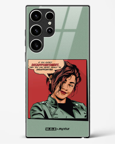 Zendaya Quote [WDE] Glass Case Phone Cover (Samsung)