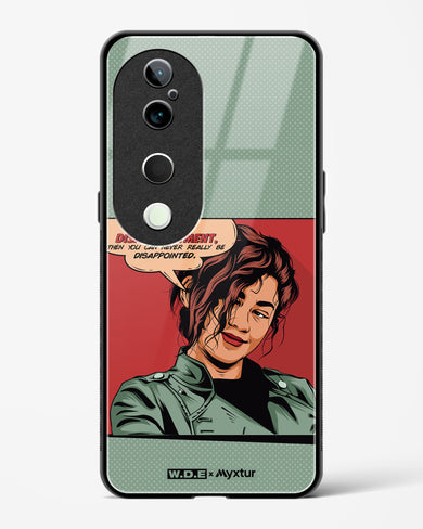 Zendaya Quote [WDE] Glass Case Phone Cover (Vivo)