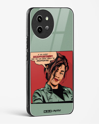 Zendaya Quote [WDE] Glass Case Phone Cover (Vivo)