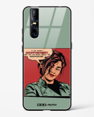 Zendaya Quote [WDE] Glass Case Phone Cover (Vivo)