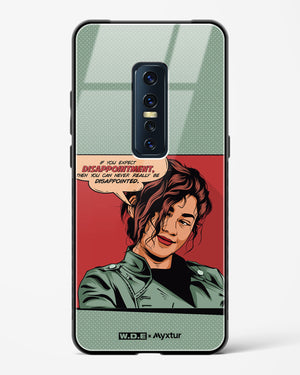 Zendaya Quote [WDE] Glass Case Phone Cover-(Vivo)