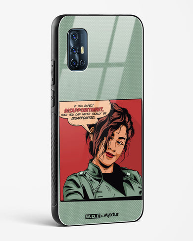 Zendaya Quote [WDE] Glass Case Phone Cover (Vivo)
