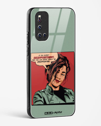 Zendaya Quote [WDE] Glass Case Phone Cover (Vivo)