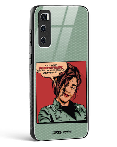 Zendaya Quote [WDE] Glass Case Phone Cover (Vivo)
